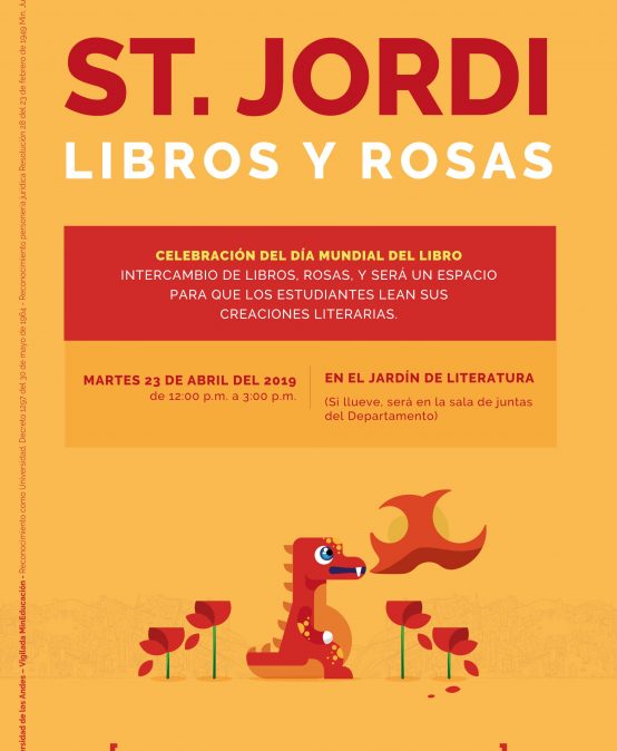 St. Jordi – Libros y rosas
