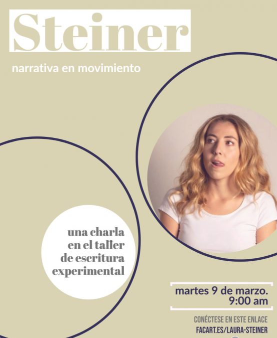 Charla abierta con Laura Steiner: Narrativa en movimiento