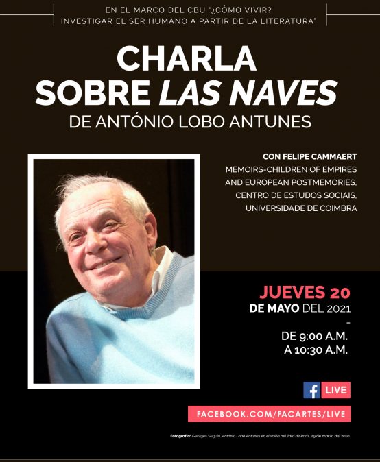 Charla sobre “Las naves” de António Lobo Antunes.