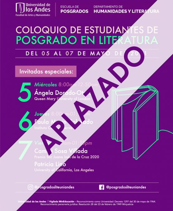 Coloquio de estudiantes de Posgrado en Literatura