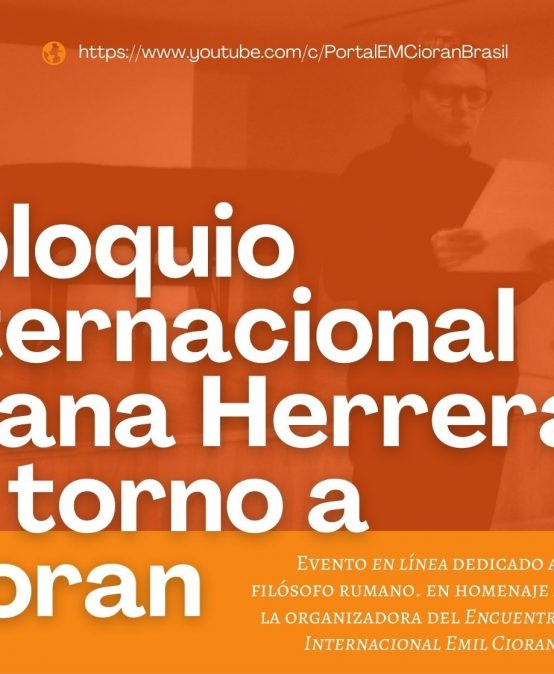 Francia Goenaga participa en el Coloquio Liliana Herrera en torno a Cioran