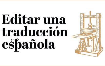 Conversatorio Editar una traducción española con Taller de Edición Rocca