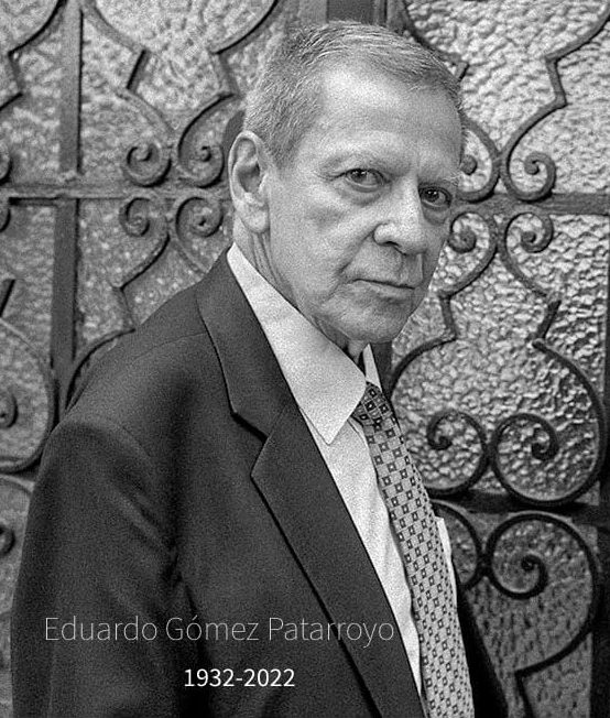 Murió el poeta colombiano y nuestro profesor Eduardo Gómez Patarroyo