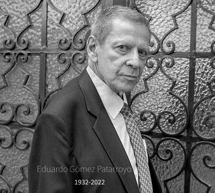 Murió el poeta colombiano y nuestro profesor Eduardo Gómez Patarroyo