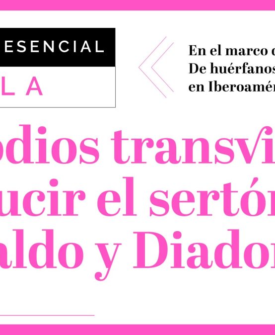 Charla Episodios transviados: traducir el sertón de Riobaldo y Diadorim