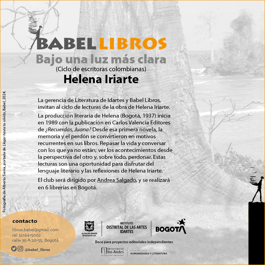 Ciclo de lecturas de la obra de Helena Iriarte. Conduce Andrea Salgado