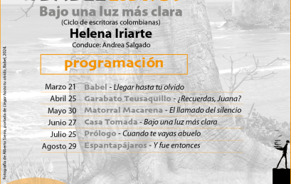 Ciclo de lecturas de la obra de Helena Iriarte- El llamado del silencio. Conduce Andrea Salgado