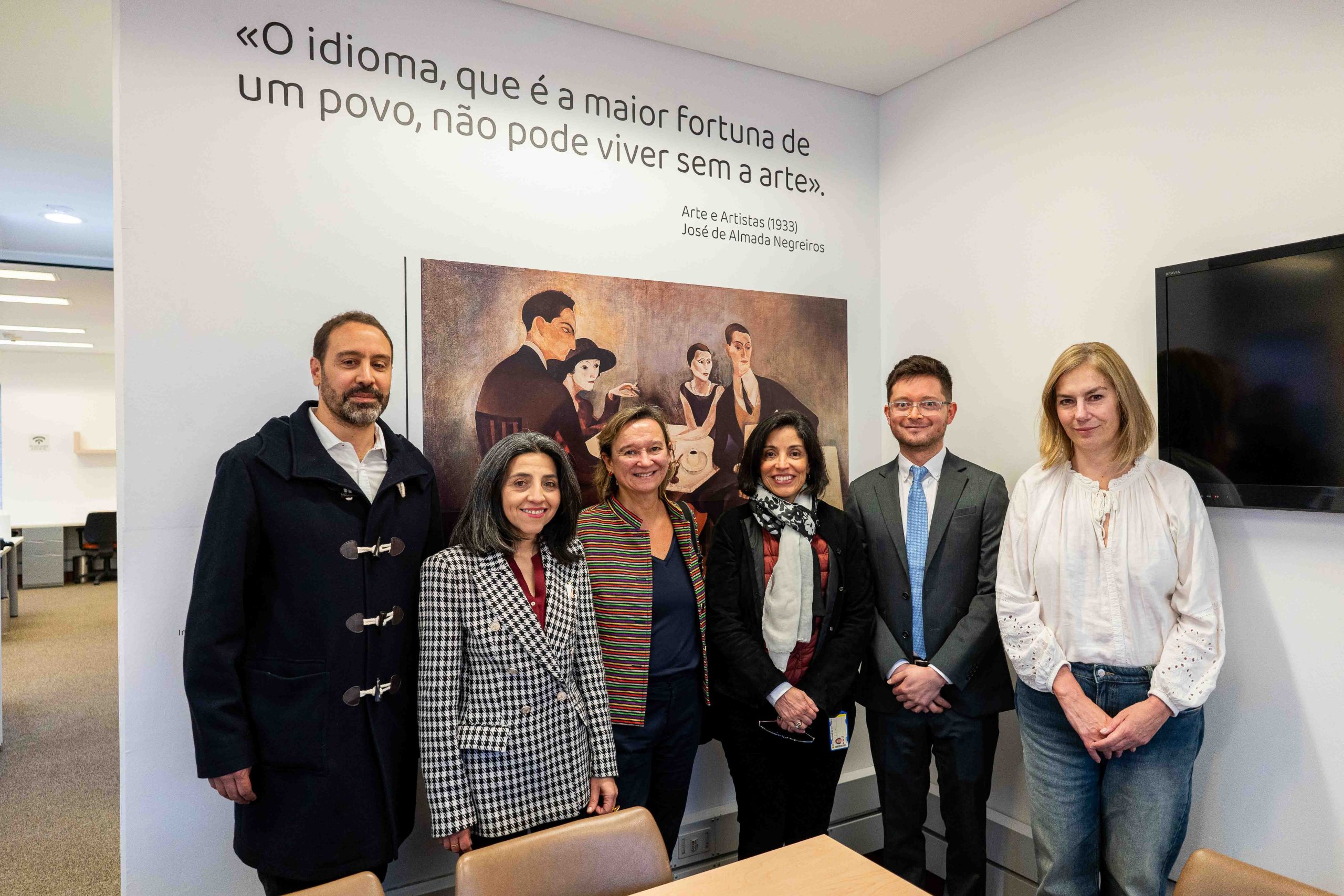 Inauguración del Centro de Lengua Portuguesa Camões