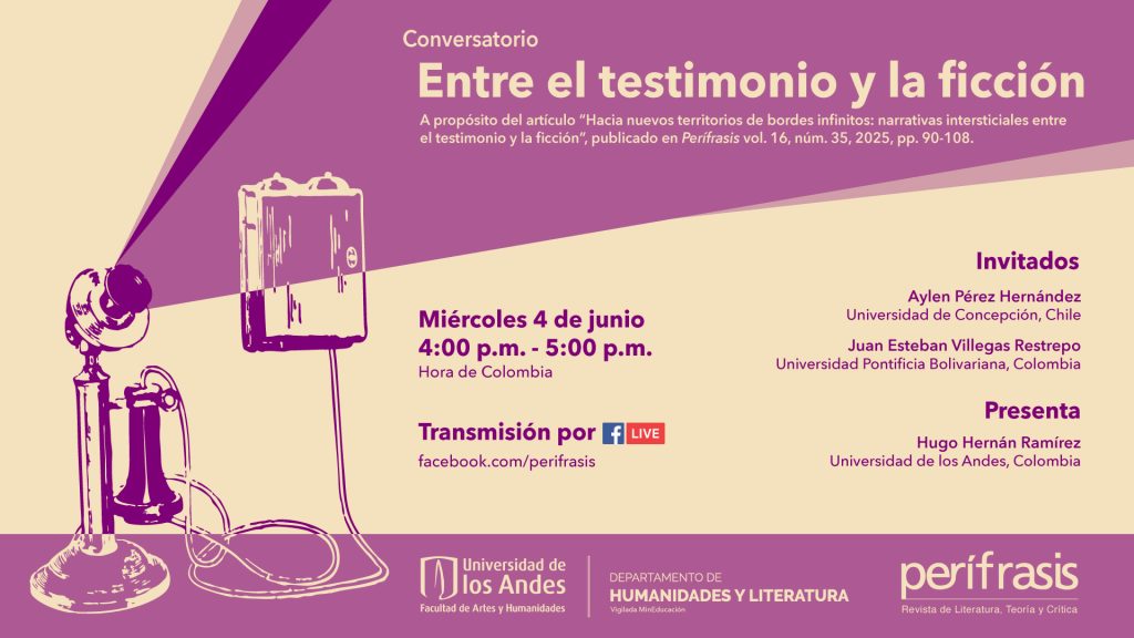 Miércoles 4 de junio | 4:00 p.m. | Evento en línea