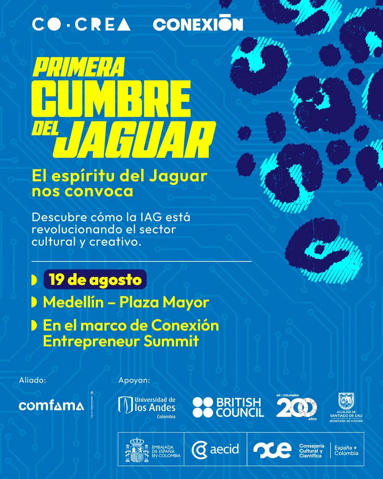 Facartes participa en La Cumbre del Jaguar: una conversación nacional sobre Inteligencia Artificial en Medellín
