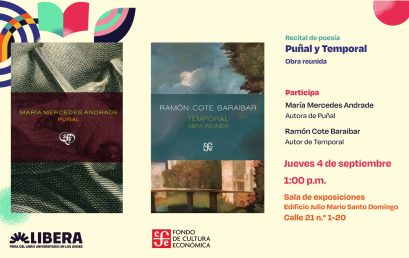 Recital de poesía con los poetas Ramón Cote y María Mercedes Andrade