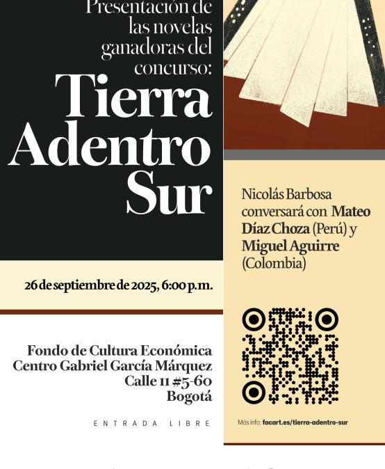 Presentación de las novelas ganadoras del concurso “Tierra Adentro Sur” del FCE