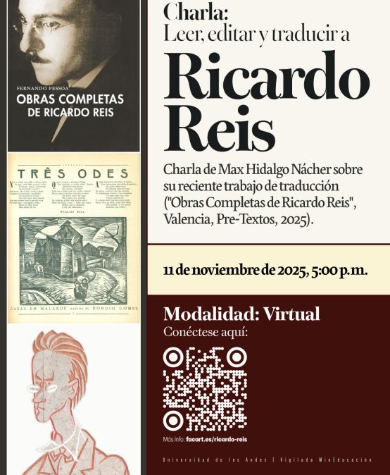 Charla: Leer, editar y traducir a Ricardo Reis