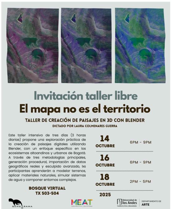 Taller extra: creación de paisajes en 3D con Blender