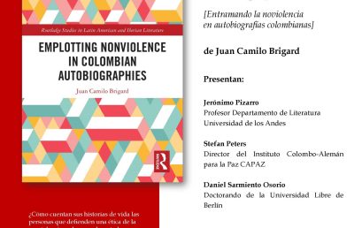 Lanzamiento del libro “Emplotting Nonviolence in Colombian Autobiographies”